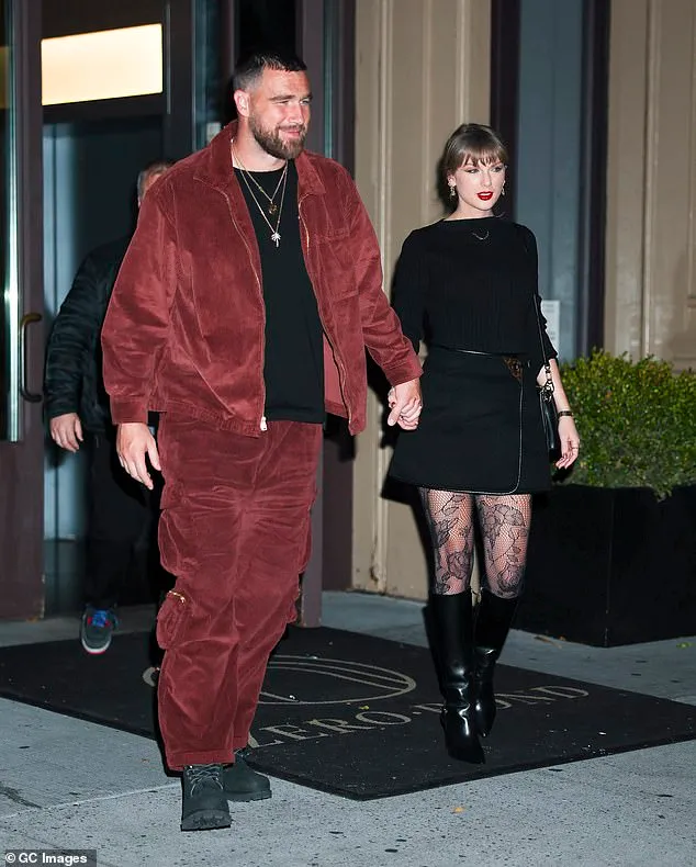 Taylor Swift puts on leggy display in miniskirt and boots for ANOTHER date  night with Travis Kelce in New York City | Daily Mail Online
