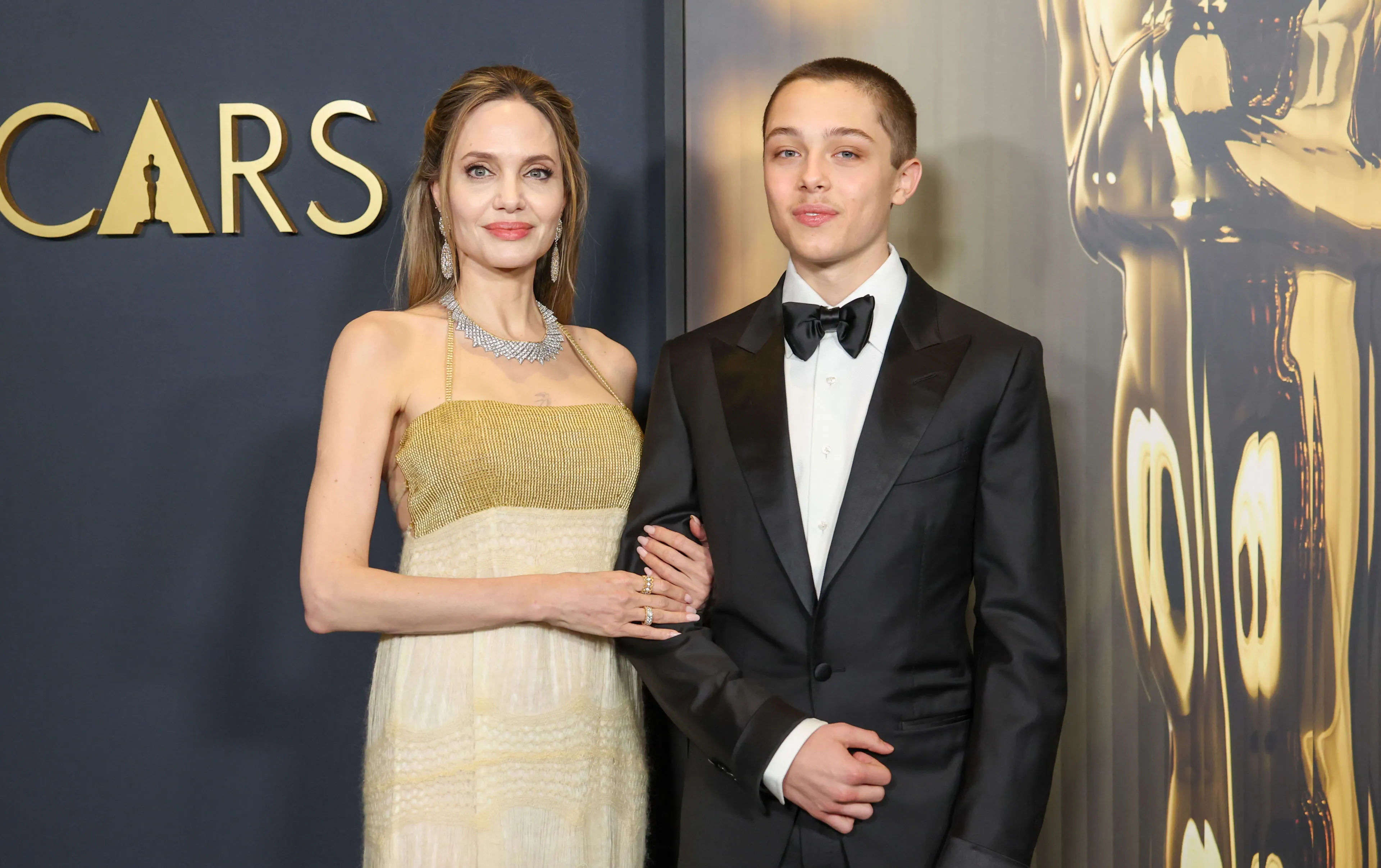 Angelina Jolie & Son Knox Photographed in Rare Joint Outing - Parade