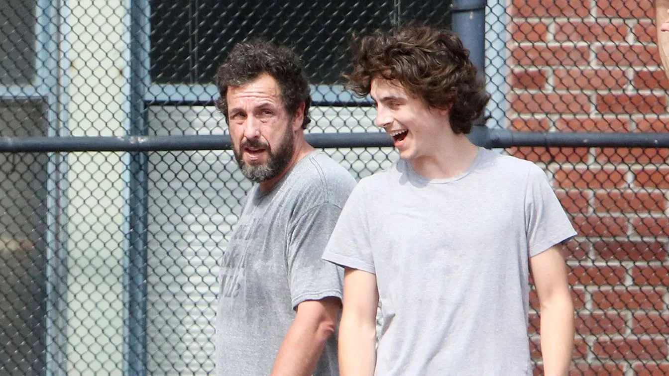 Adam Sandler and Timoth&eacute;e Chalamet Playing Basketball Proves We Can Still  Have Nice Things | Vanity Fair