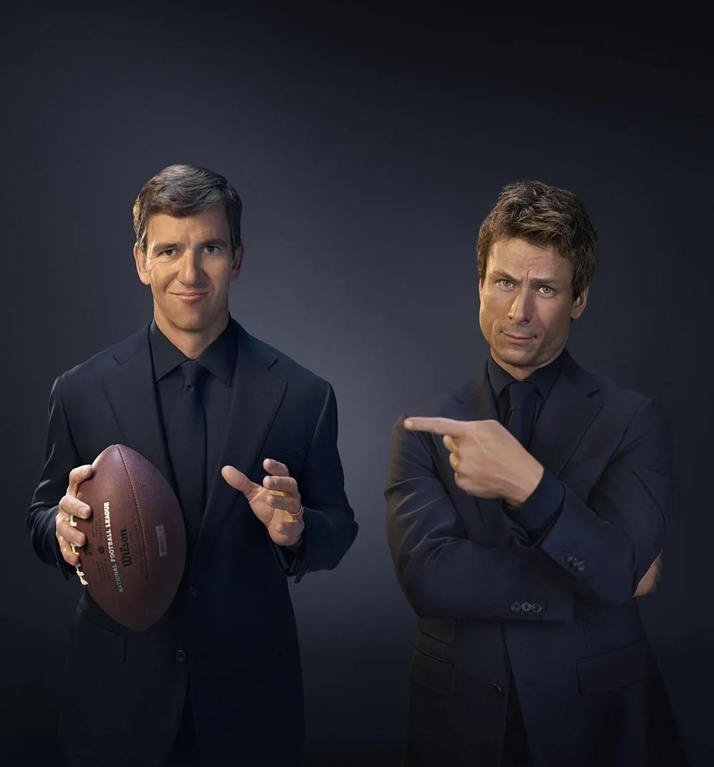 Glen Powell & Eli Manning Chad Powers Interview: Football Meets Comedy