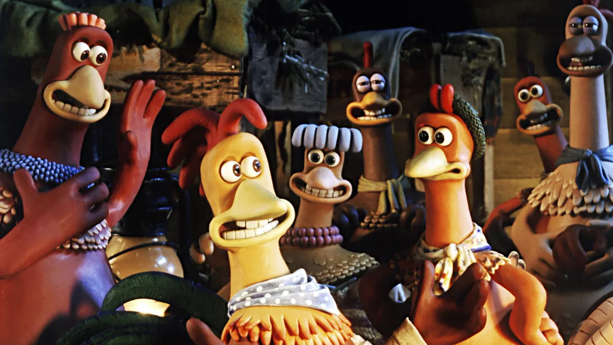 Chicken Run (2000)-A group of chickens plan a daring escape from a farm in this witty and fast-paced adventure.
